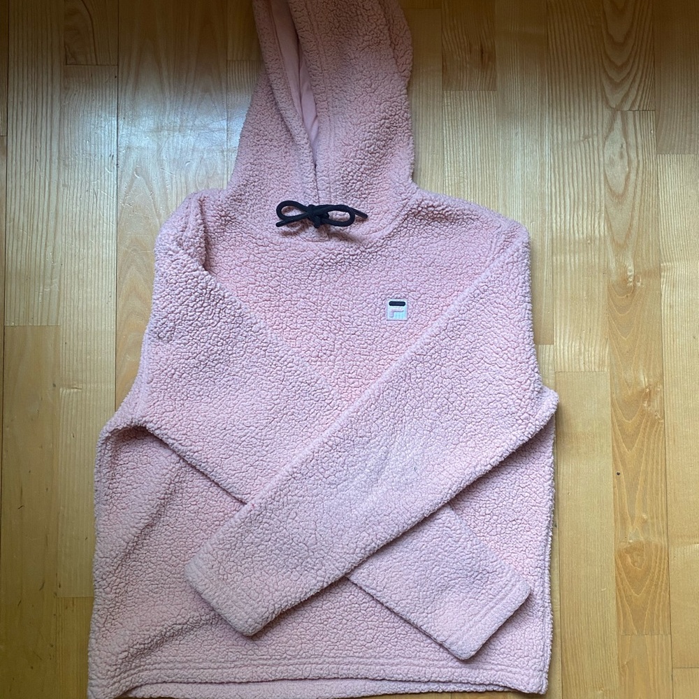 Fila Rose pink fleece sweatshirt